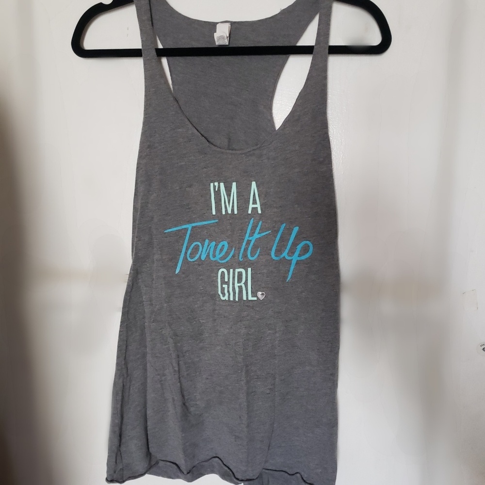 TIU tank "I'm a Tone It Up girl"